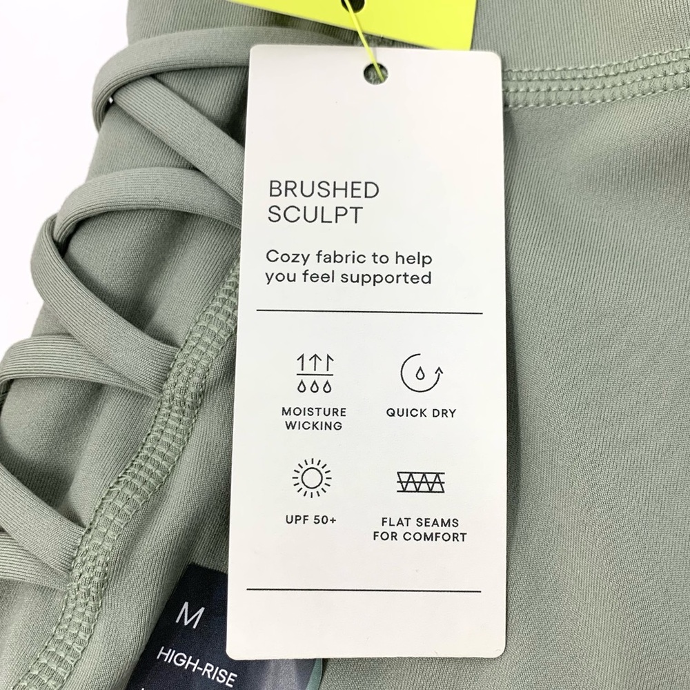 All In Motion Brushed Sculpt High-Rise Active Leggings Sage Green Size M - Picture 9 of 12